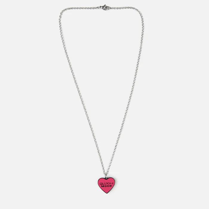 NCT DREAM Glitch Mode Heart Pendant Necklace + Photocard SET