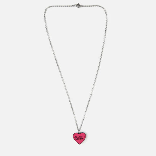 NCT DREAM Glitch Mode Heart Pendant Necklace + Photocard SET