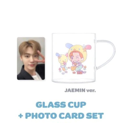 NCT x Sanrio Characters : Official MD 2nd Line Up : Glass Cup + Photocard Set