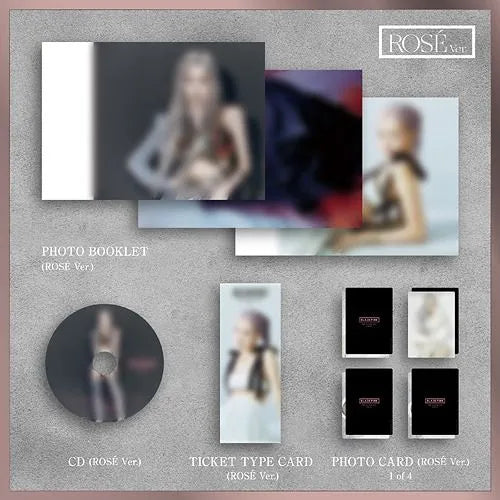 Blackpink The Album -JP Ver.- [Rose Ver. / Limited Release]