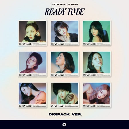 TWICE - 12TH MINI ALBUM [ READY TO BE ] ( DIGIPACK VER )