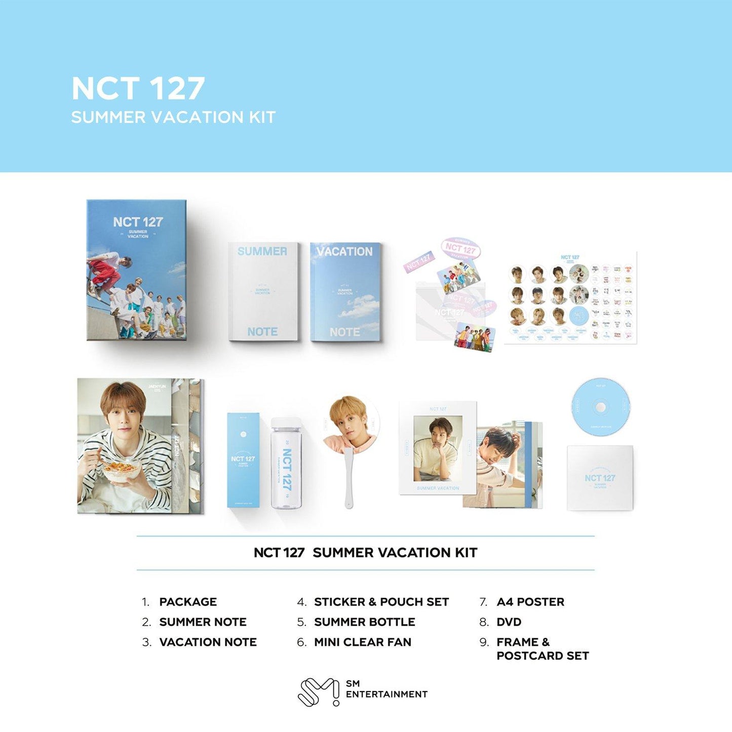 NCT 127 Summer vocation kit