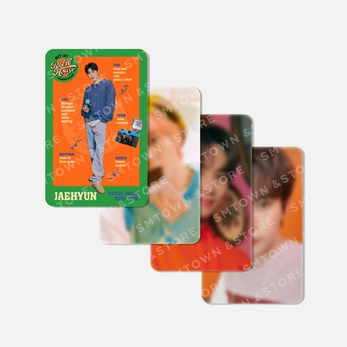 NCT 127 – RETRO HOUSE Official MD : Random OOTD Card Pack