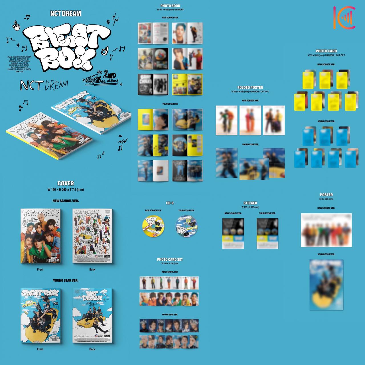 NCT DREAM - Repackage Beatbox [Photobook Ver. - Random Cover]