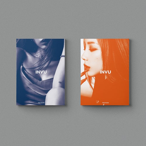 TAEYEON - 3집 INVU [Blue/Orange Ver. Random]