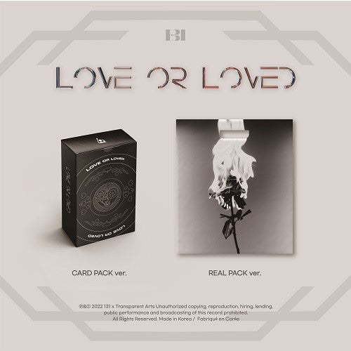 B.I - Love or Loved Part.1 [Random Ver.]