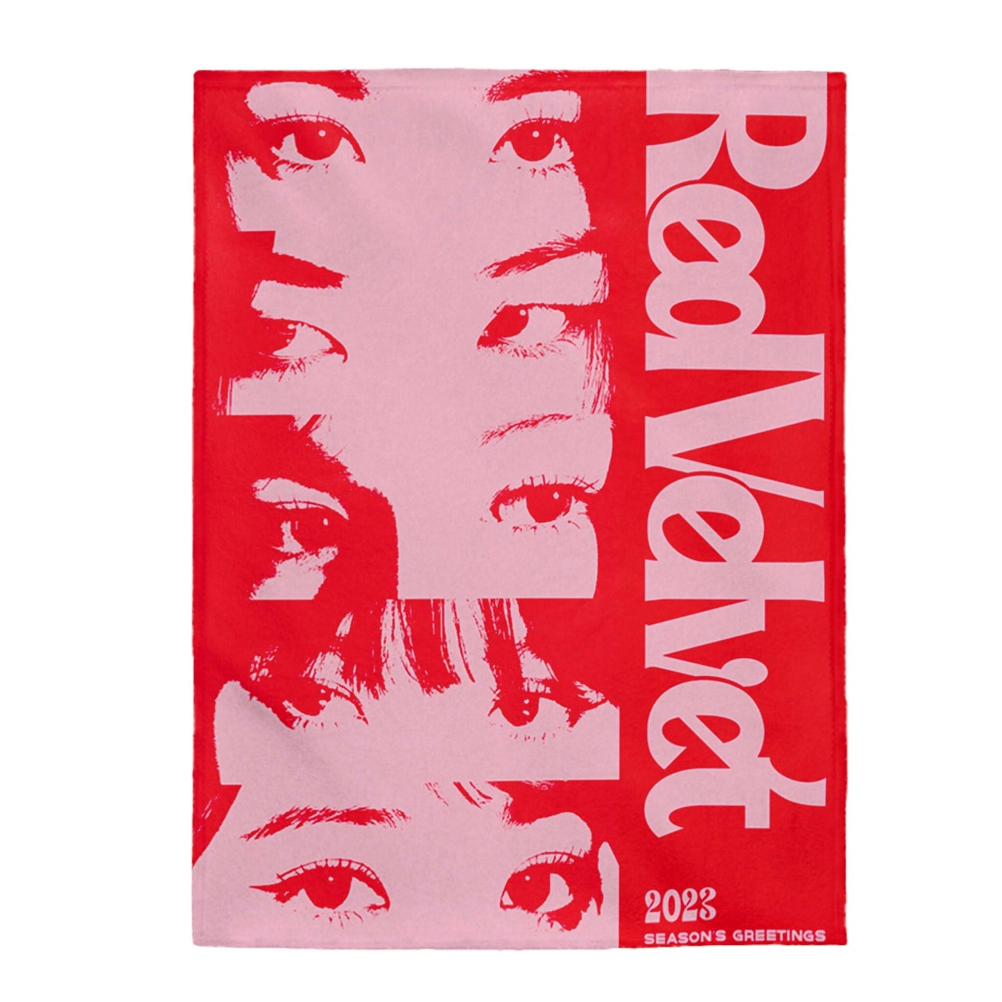 Red Velvet 2023 Season's Greetings Blanket